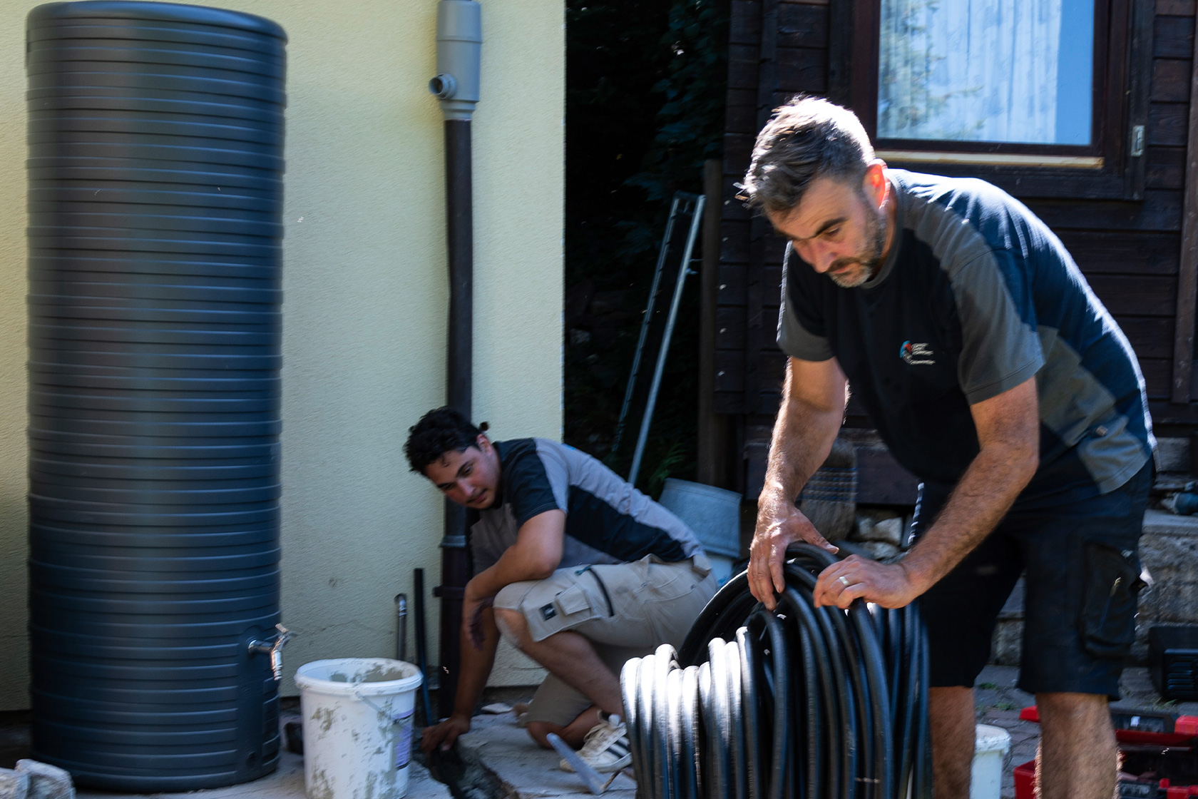 Realisierung einer Bewässerungsanlage